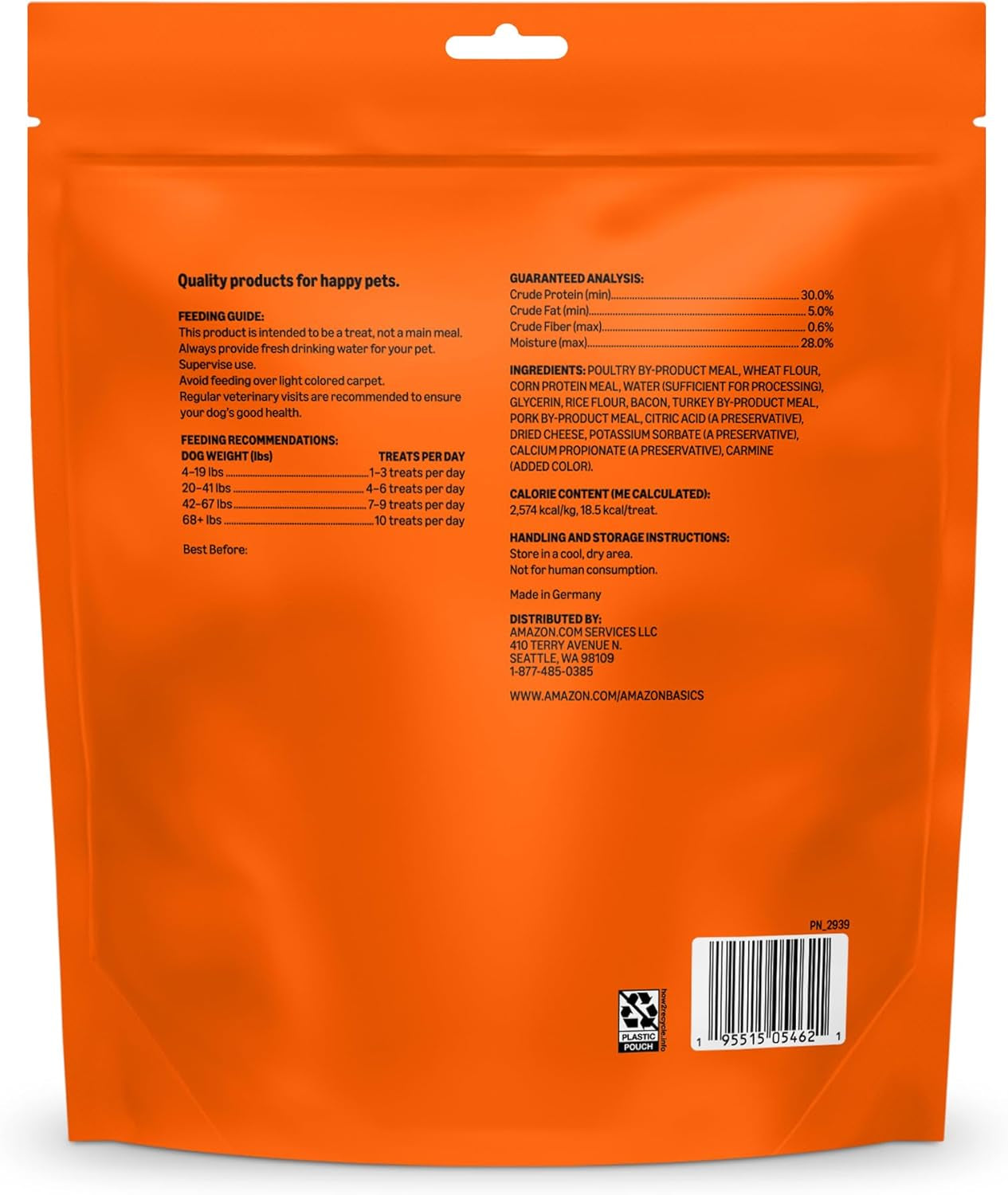Bacon and Turkey Flavor Bac'N Strips Dog Treats - 25 Oz Bag
