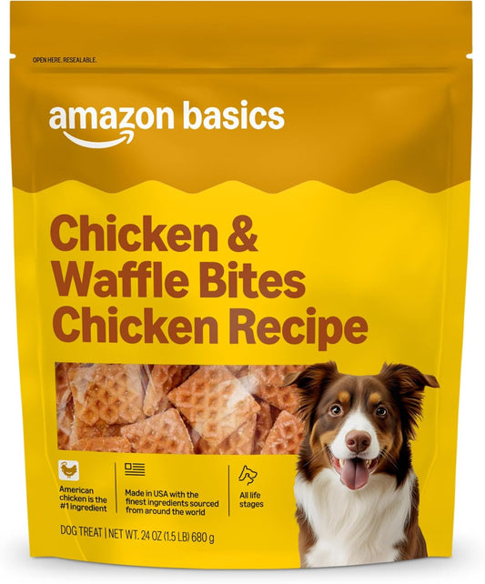 Dog Treats Chicken and Waffle Bites 24Oz (Previously Wag)