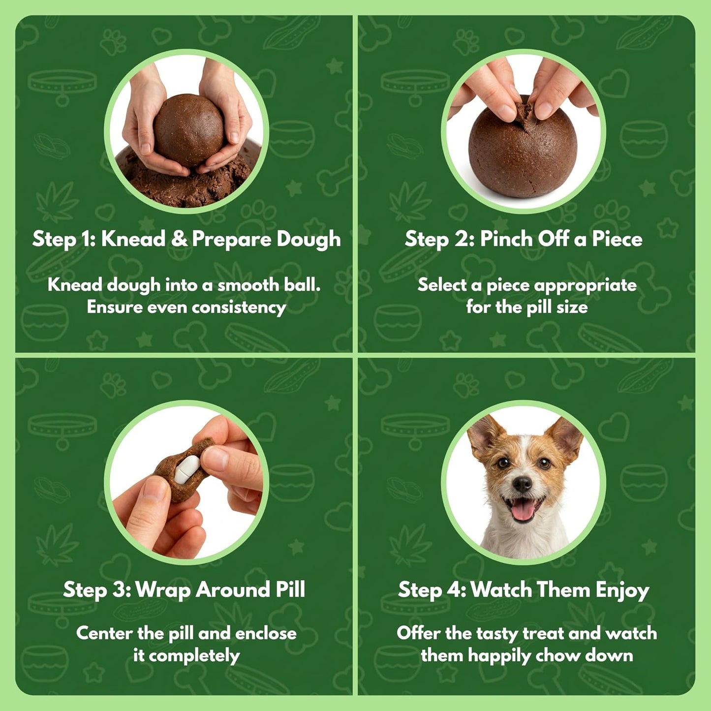 Pill-A-Pet Pill Wrap for Dogs - Made in USA - Probiotics Pet Pill Pockets for Dogs - Paste Dog Treats for Pills - Hiding up to 60 Tablets of Any Size - Digestive Support Bacon Flavor