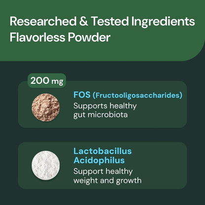 Veterinary Strength Gut Health Powder - Gut Health Supplement for Pets - Immunity Support - Pet-Friendly Probiotic Powder - Tasteless & Odorless - 60 Servings