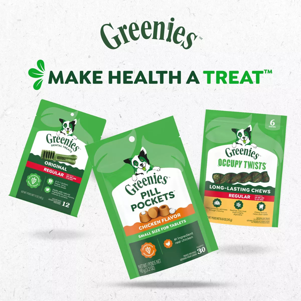 Greenies Chewy Dog Treats Pill Pockets Chicken Capsule Size