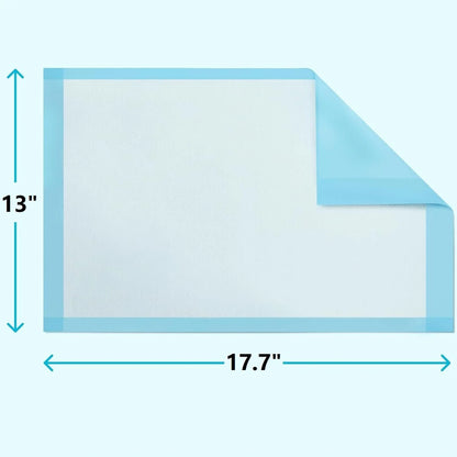 Pet Puppy Training Pads, 5-Layer Leak-Proof Pee Pads, 20 Count Disposable Dog Pee Pet Pads(17.7 X 13 Inches)