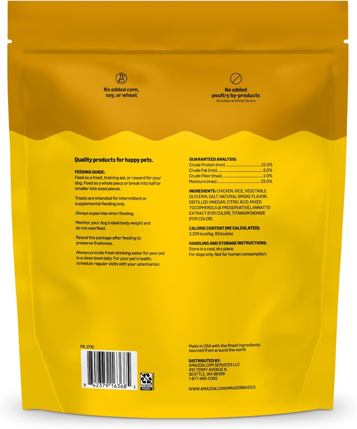 Dog Treats Chicken and Waffle Bites 24Oz (Previously Wag)