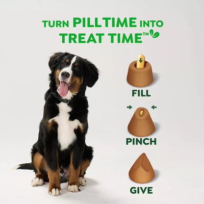 Greenies Chewy Dog Treats Pill Pockets Chicken Capsule Size
