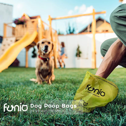 540 Counts Unscented Dog Poop Bags,Biodegradable Poop Bags Earth Friendly Dog Bags, Thick and Strong Poop Bags for Dogs