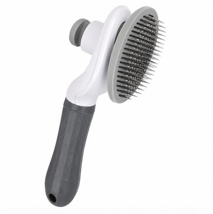 Self-Cleaning Pet Hair Remover Brush and Deshedding Grooming Comb for Dogs and Cats