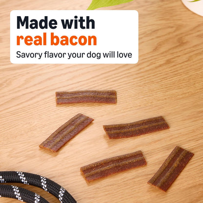 Bacon and Turkey Flavor Bac'N Strips Dog Treats - 25 Oz Bag