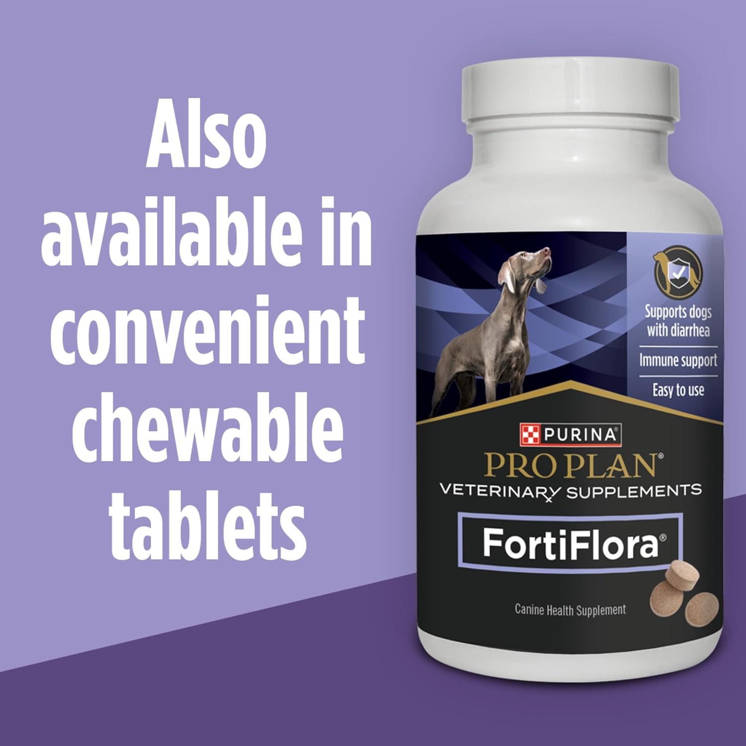 Purina Pro Plan Veterinary Supplements Fortiflora Dog Probiotic Supplement, Canine Nutritional Supplement - 30 Ct. Boxes